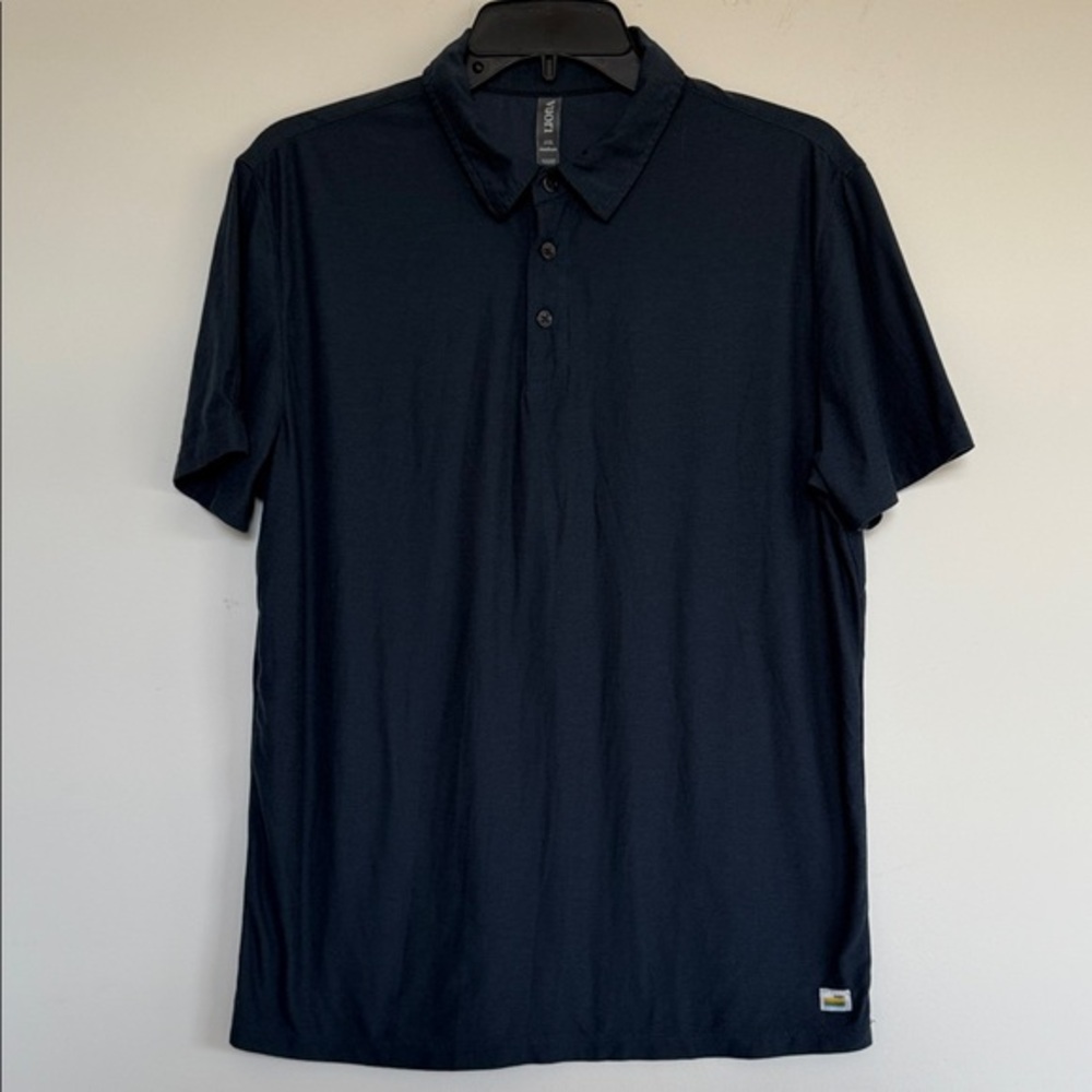 Vuori Men's Navy Blue Polo Shirt